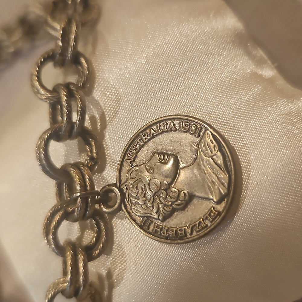 Half Penny Decorative Necklace